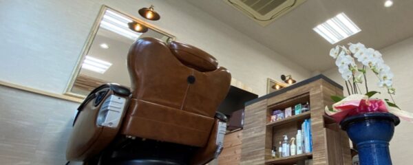 半個室空間で施術